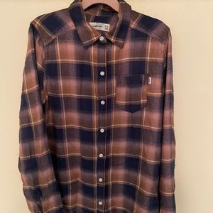 Abercrombie & Fitch Girl’s Flannel Shirt- Size 11/12